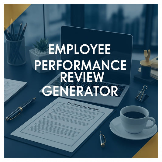 Employee Performance Review Generator