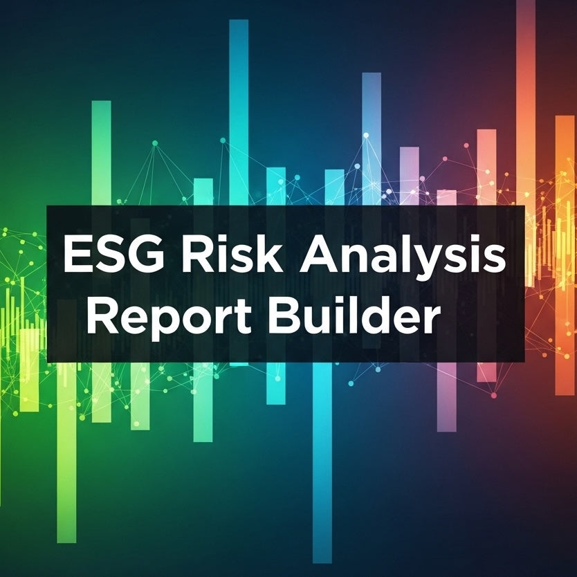 ESG Risk Analysis Report Builder