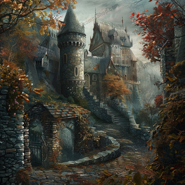 Medieval Fantasy Village AI MidJourney Image Prompt, 9061 Fantasy, midjourney, medieval, fantasy, village, architecture, cobblestone, streets, lush, surroundings, mystery, adventure, fantasy enthusiasts, storytelling, castle, tavern, vintage, enchanted, magical, whimsical, scenery, old world, historical, Midjourney, Ai, Ai Image Prompt, Image Prompt, Prompt