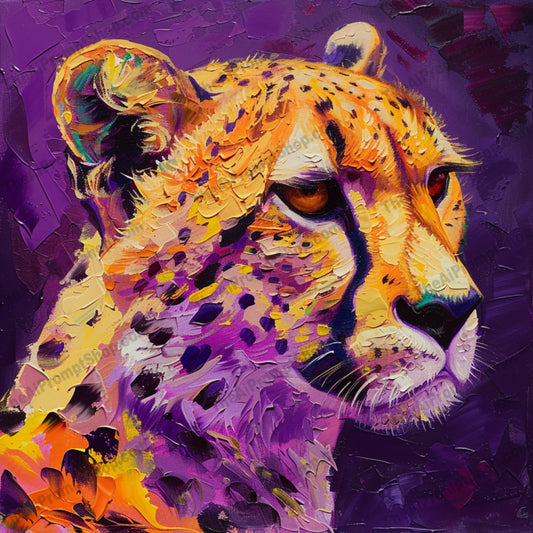 Colorful Big Cat Portraits AI MidJourney Image Prompt, 8790 Animals, midjourney, big cat, colorful, portrait, vibrant, expressive, stylized, bold brush strokes, bright hues, cheetah, leopard, lion, wildlife, animal art, modern art, contemporary, artistic, wild cat, abstract, color, creative, Midjourney, Ai, Ai Image Prompt, Image Prompt, Prompt