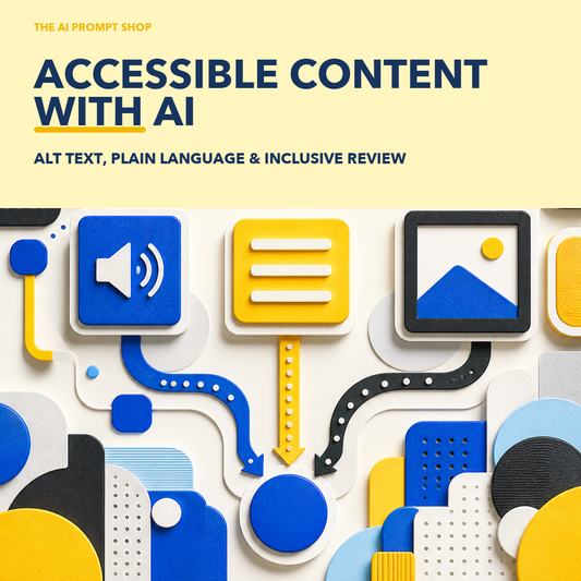 Accessible Content with AI cover