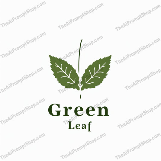 Creative logo designs created from an AI image prompt.