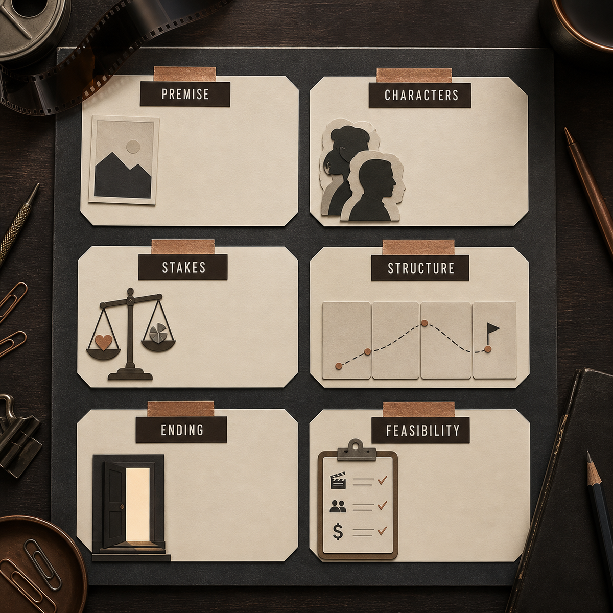 Film Script Outline Generator overview of the details used to shape the output
