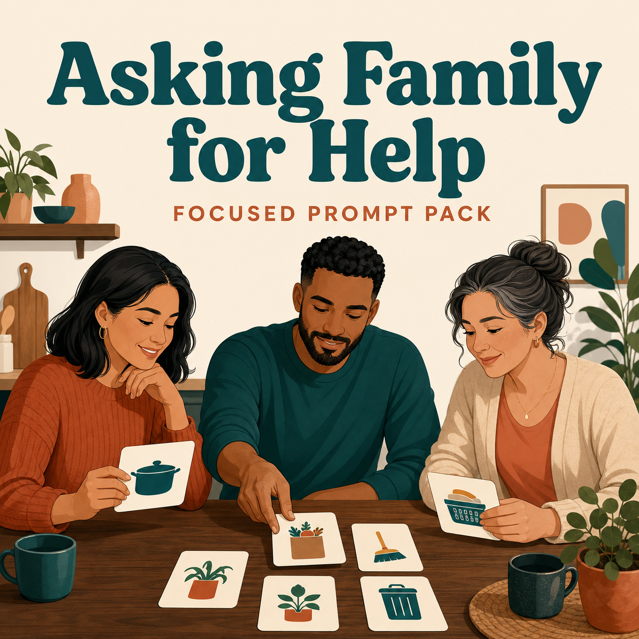 Asking Family for Help | Focused Prompt Pack cover