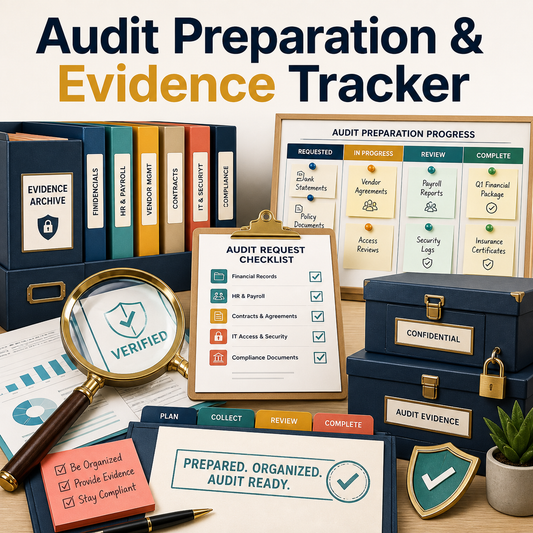 audit preparation evidence tracker product image 1