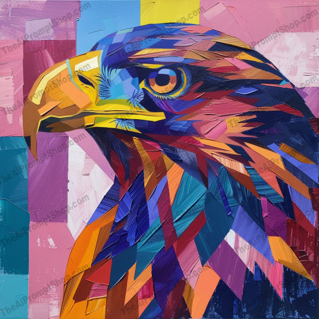 Vibrant Geometric Birds Art AI MidJourney Image Prompt, 9099 Animals, midjourney, vibrant, geometric, birds, art, colorful, modern, stylized, bold, contrasting colors, eagle, owl, hummingbird, parrot, detailed, artistic, creative, decorative, contemporary, abstract, nature, Midjourney, Ai, Ai Image Prompt, Image Prompt, Prompt