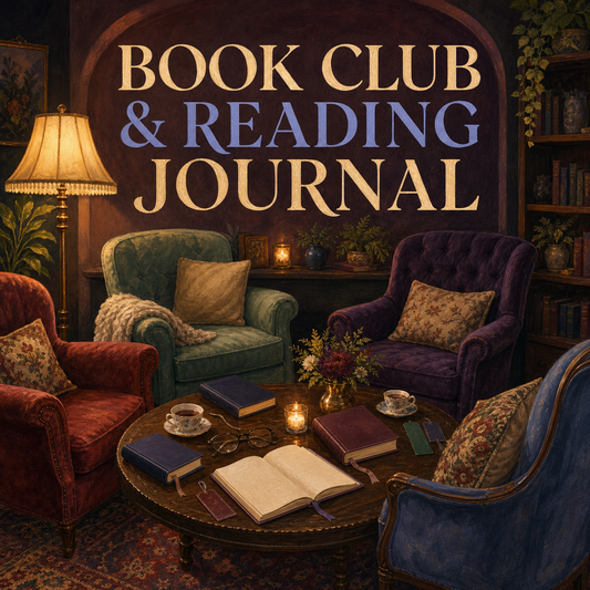 Book Club and Reading Journal for thoughtful reading, discussion, and book memories