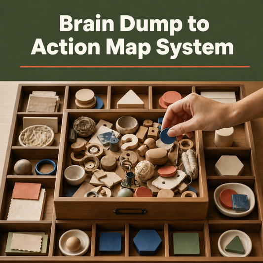 Brain Dump to Action Map System | AI Workflow Toolkit cover for planning the project