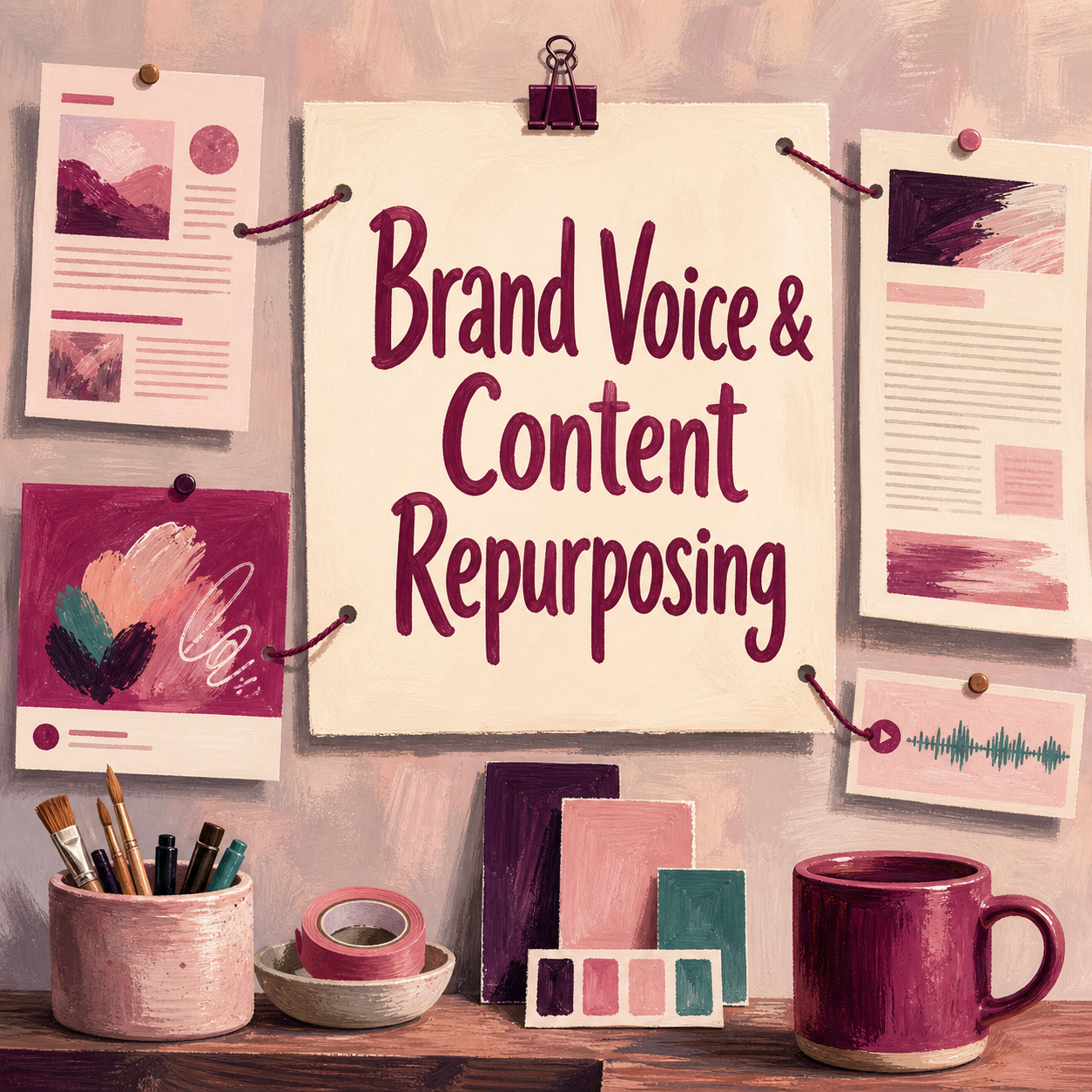 Brand Voice & Content Repurposing | AI Workflow Toolkit cover for planning the project