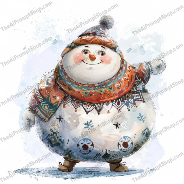 Whimsical Holiday Characters AI MidJourney Image Prompt, 8741 Animation & Cartoons, midjourney, whimsical, holiday, characters, watercolor, elf, snowman, nutcracker, festive, joyful, playful, illustration, art, cute, Christmas, winter, fun, cheerful, creative, decorative, seasonal, Midjourney, Ai, Ai Image Prompt, Image Prompt, Prompt