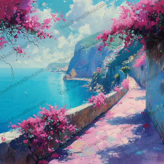 AI MidJourney Image Prompt, Vibrant Brushwork, 4747