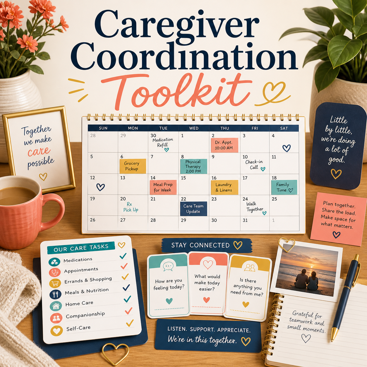 caregiver coordination toolkit product image 1