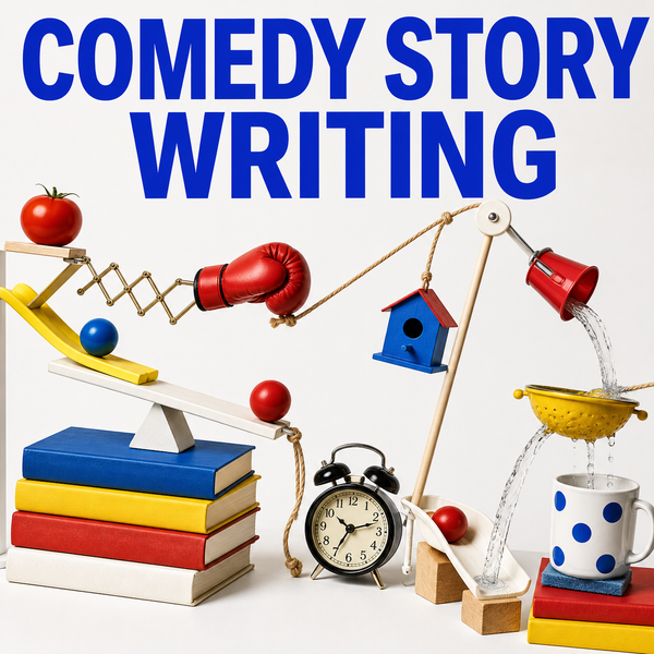 Comedy Story Writing focused prompt pack cover