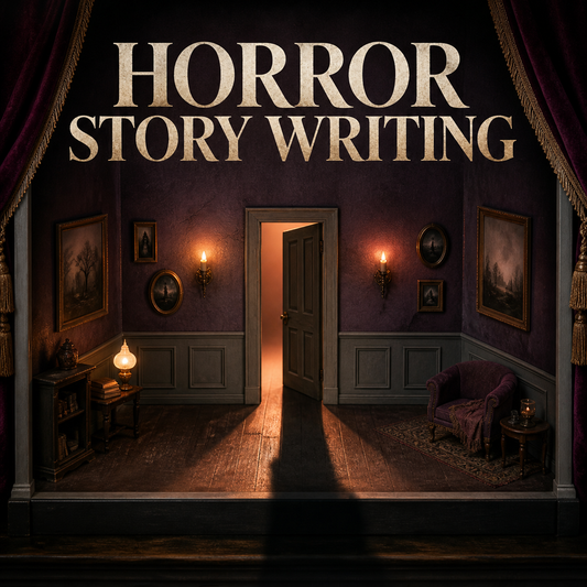 Horror Story Writing focused prompt pack cover