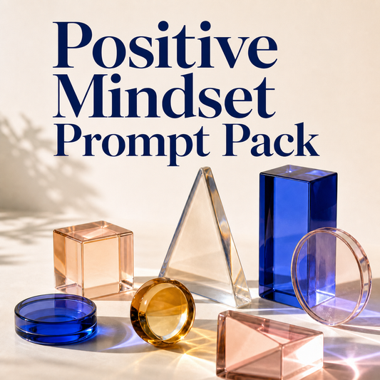 Positive Mindset Prompt Pack cover
