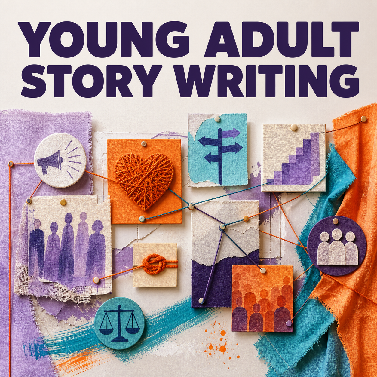 Young Adult Story Writing focused prompt pack cover