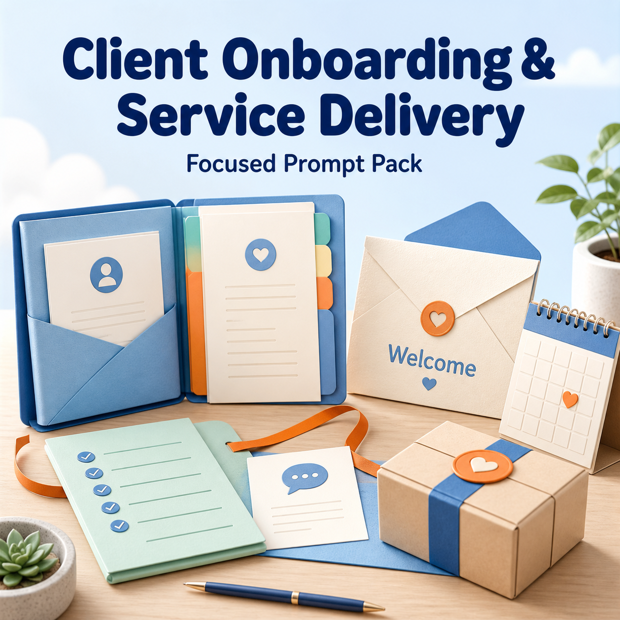 Client Onboarding and Service Delivery Focused Prompt Pack cover