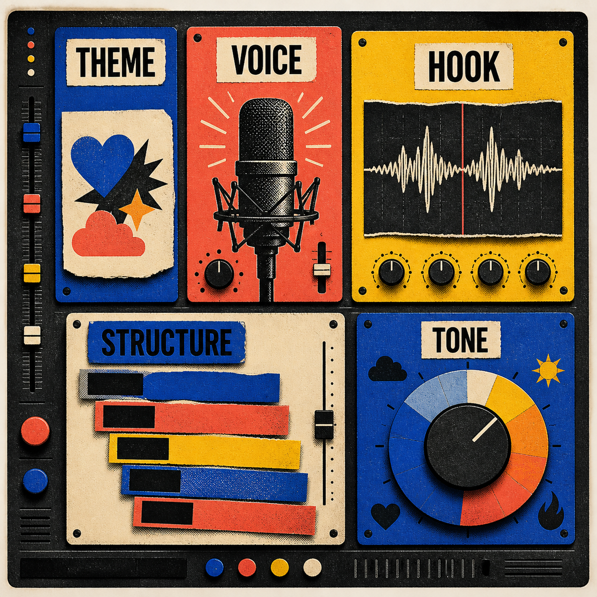 Pop Song Lyric Generator overview of the details used to shape the output