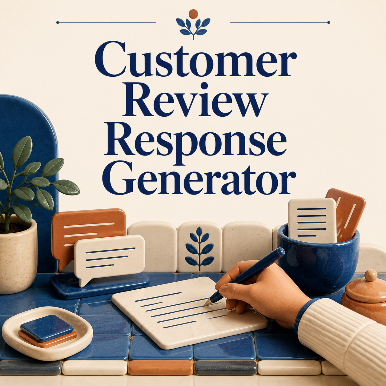 Customer Review Response Generator | AI Prompt Tool cover for planning the project