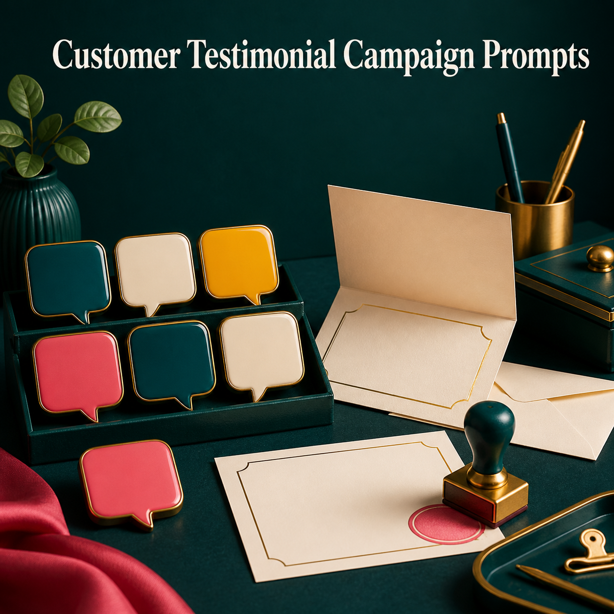 Customer Testimonial Campaign Prompts | Focused Prompt Pack cover