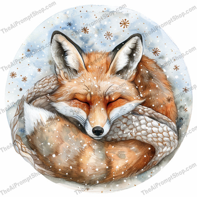 Woodland Winter Animals AI MidJourney Image Prompt, 9067 Animals, midjourney, woodland, winter, animals, rabbit, fox, hedgehog, raccoon, snow, forest, nature, illustration, watercolor, art, cozy, serene, detailed, warm, soft, snowy landscape, peaceful, Midjourney, Ai, Ai Image Prompt, Image Prompt, Prompt