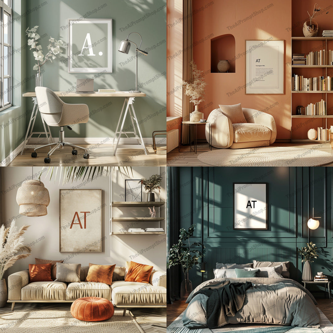 Contemporary Interior Design AI MidJourney Image Prompt, 9273 – The AI ...