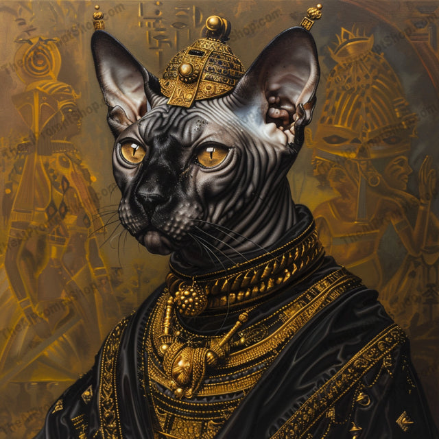 Regal Cat Portrait AI MidJourney Image Prompt, 8966 Animals, midjourney, regal, cat, portrait, royal, elegant, noble, luxurious, clothing, ornate, grand, majestic, feline, dignified, decorative, artistic, sophisticated, vintage, classic, royalty, detailed, Midjourney, Ai, Ai Image Prompt, Image Prompt, Prompt