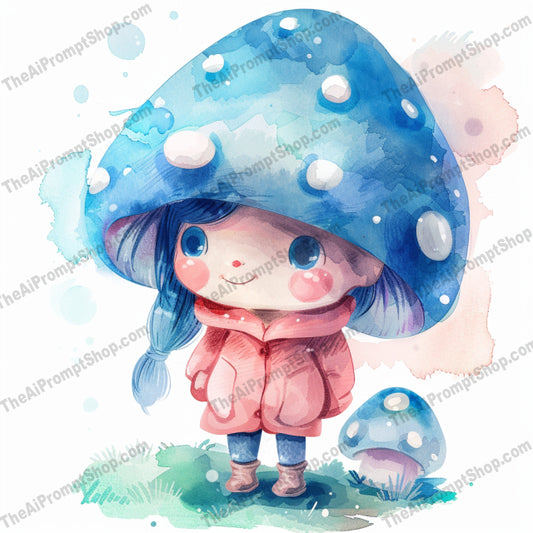 Cute Watercolor Characters AI MidJourney Image Prompt, 9441 Anime, midjourney, cute, watercolor, characters, illustration, pastel colors, whimsical, adorable, expressive eyes, joyful, playful, art, cartoon, fantasy, gentle, soft hues, paint, design, prints, decor, youthful, Midjourney, Ai, Ai Image Prompt, Image Prompt, Prompt