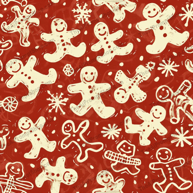 AI MidJourney Image Prompt, Festive Patterns, 4761