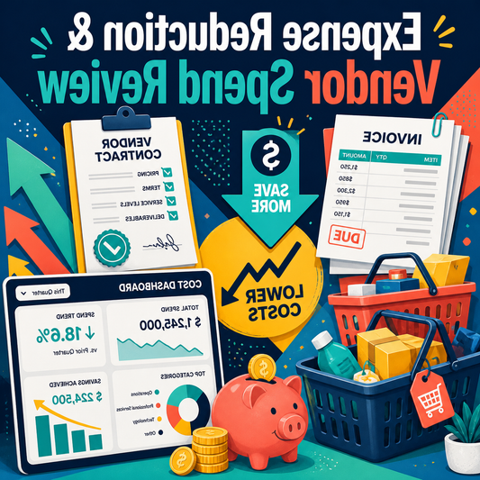 expense reduction vendor spend review workbook product image 2
