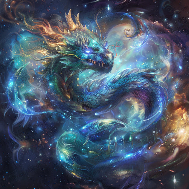 Fantasy Cosmic Art AI MidJourney Image Prompt, 8157