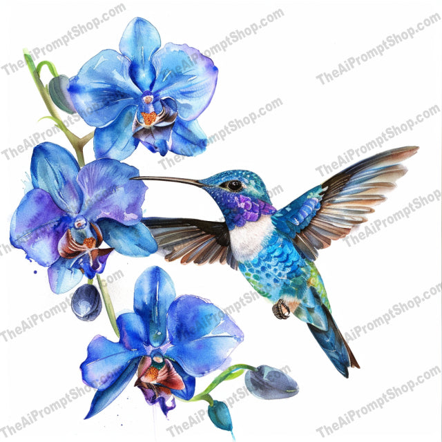 Colorful Hummingbirds and Flowers AI MidJourney Image Prompt, 9070 Animals, midjourney, hummingbird, flowers, nature, illustration, vibrant colors, delicate beauty, botanical, tropical, wildlife, natural scenery, bird, floral arrangement, bloom, garden, spring, summer, colorful, elegant, intricate details, artwork, Midjourney, Ai, Ai Image Prompt, Image Prompt, Prompt