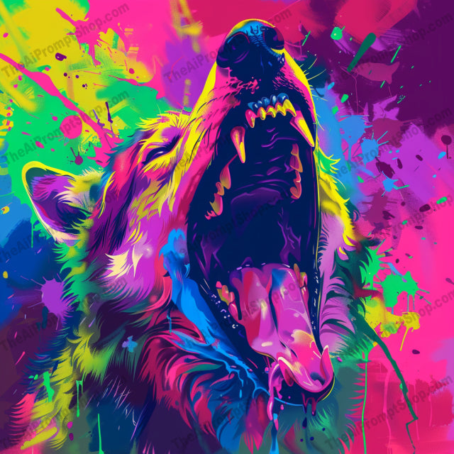 Vibrant Roaring Animals AI MidJourney Image Prompt, 9125 Animals, midjourney, animal, roar, vibrant, colorful, paint, abstract, modern, dynamic, energy, lion, bear, dragon, color splashes, bold, artistic, expression, wildlife, creativity, visual impact, contemporary, Midjourney, Ai, Ai Image Prompt, Image Prompt, Prompt