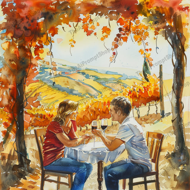 Romantic Couples at Cafes AI MidJourney Image Prompt, 8849 Isometrics & Icons, midjourney, romantic, couples, cafe, watercolor, intimate, moments, love, picturesque, scenic, settings, art, cityscape, sunset, nature, dining, outdoors, restaurant, night, day, autumn, Midjourney, Ai, Ai Image Prompt, Image Prompt, Prompt