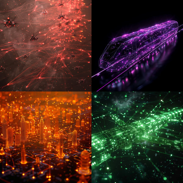 Futuristic digital art in a cinematic style created from an AI image prompt.