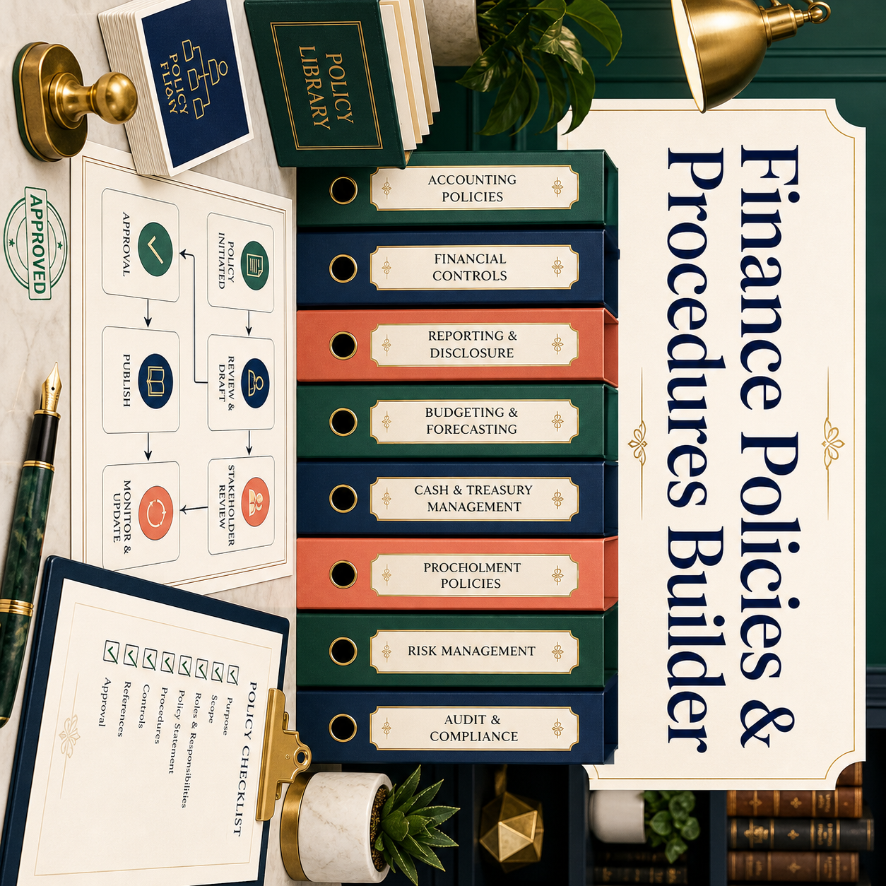 finance policies procedures builder product image 3