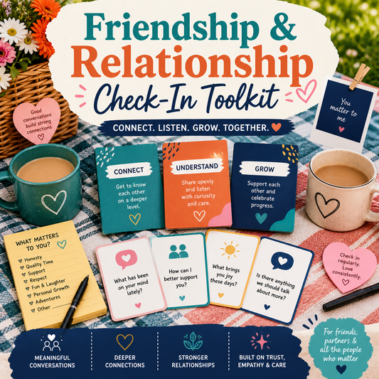 friendship relationship check in toolkit product image 1