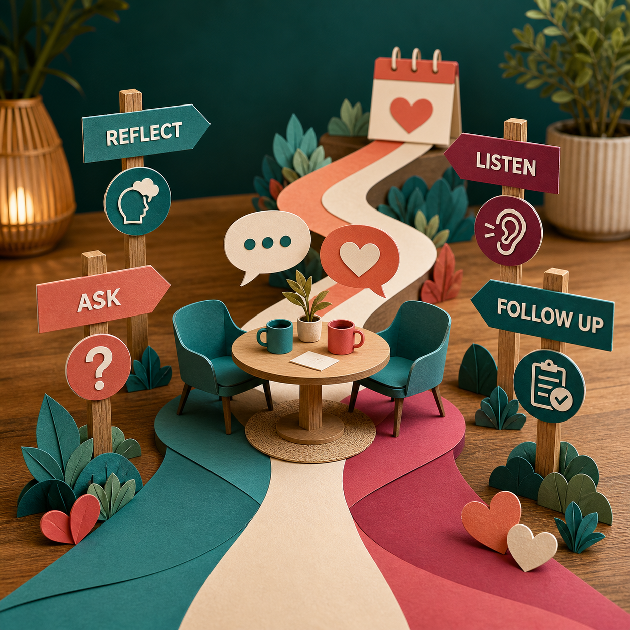 Friendship & Relationship Check-In Toolkit step-by-step process for using the toolkit in everyday life.