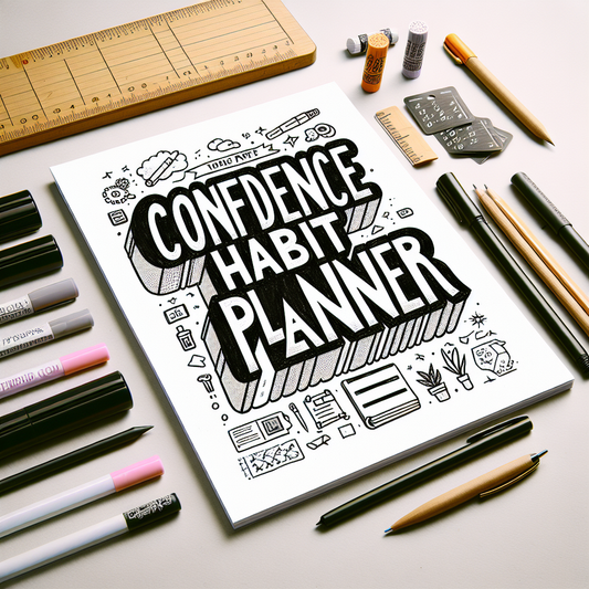 Confidence Habit Planner