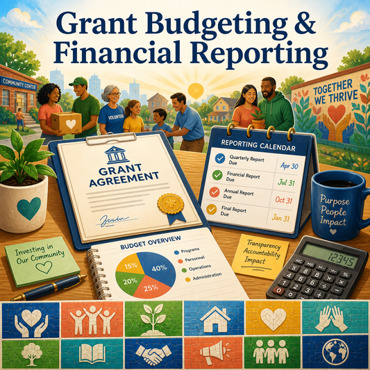 grant budgeting financial reporting toolkit product image 1
