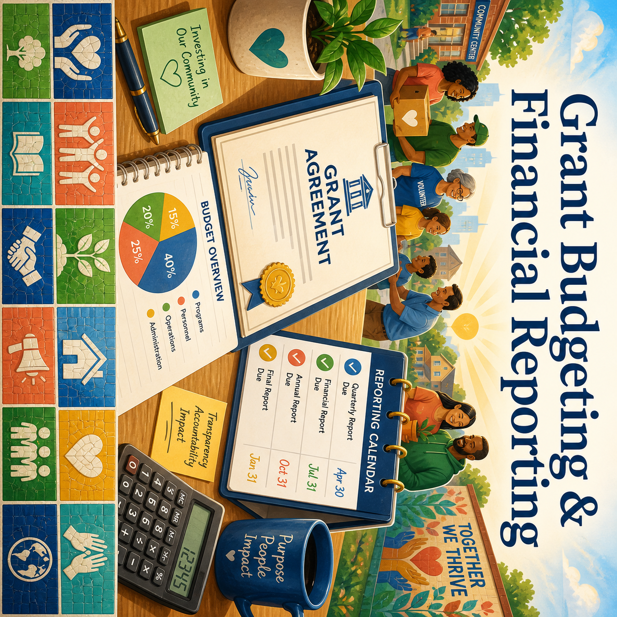 grant budgeting financial reporting toolkit product image 3