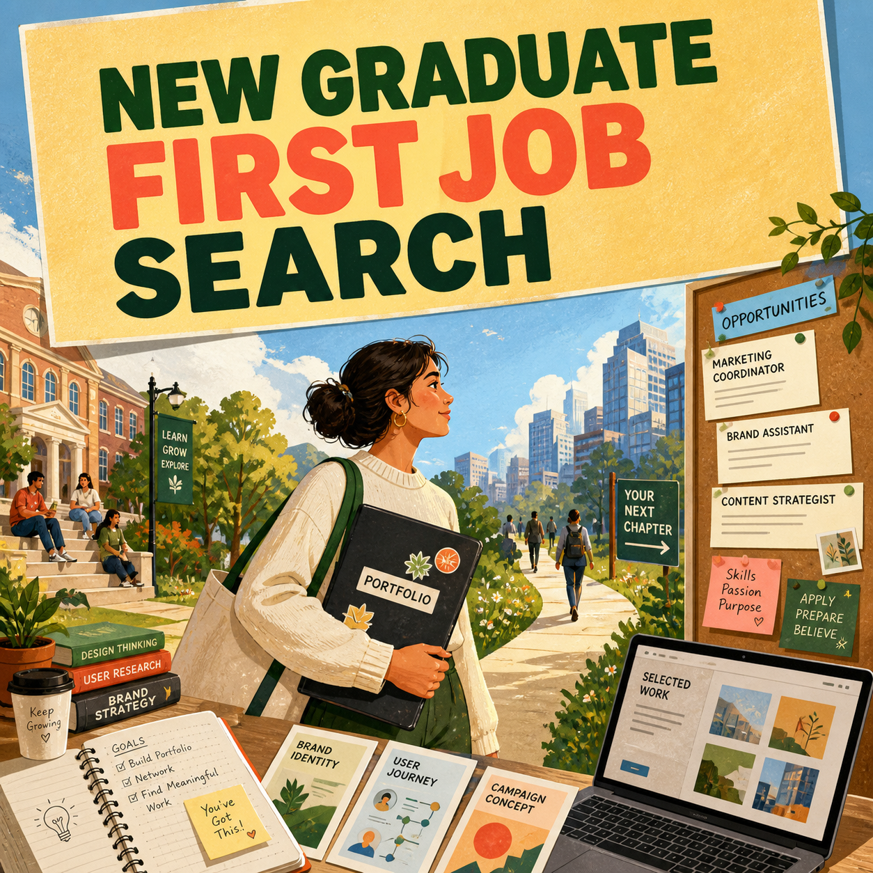 New Graduate First Job Search | AI Workflow Toolkit cover for planning the project