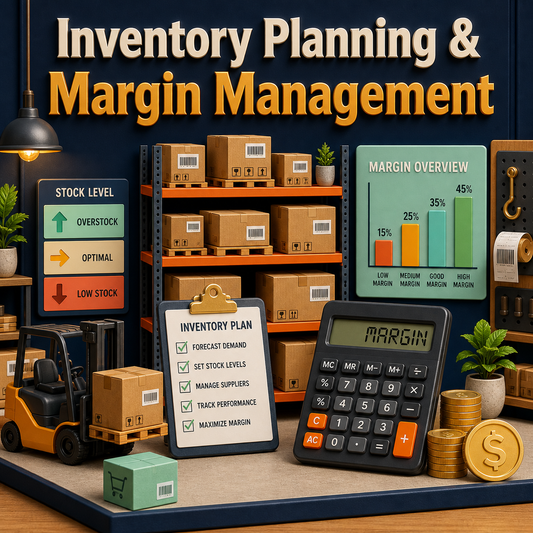 inventory planning margin management workbook product image 1