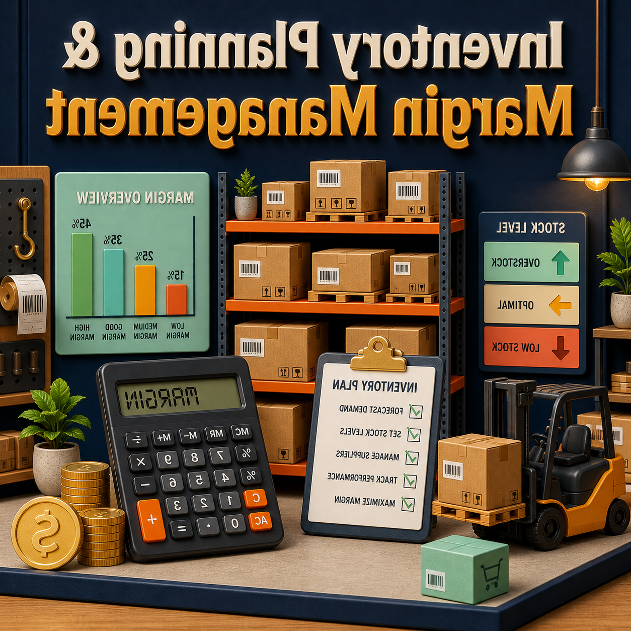 inventory planning margin management workbook product image 2