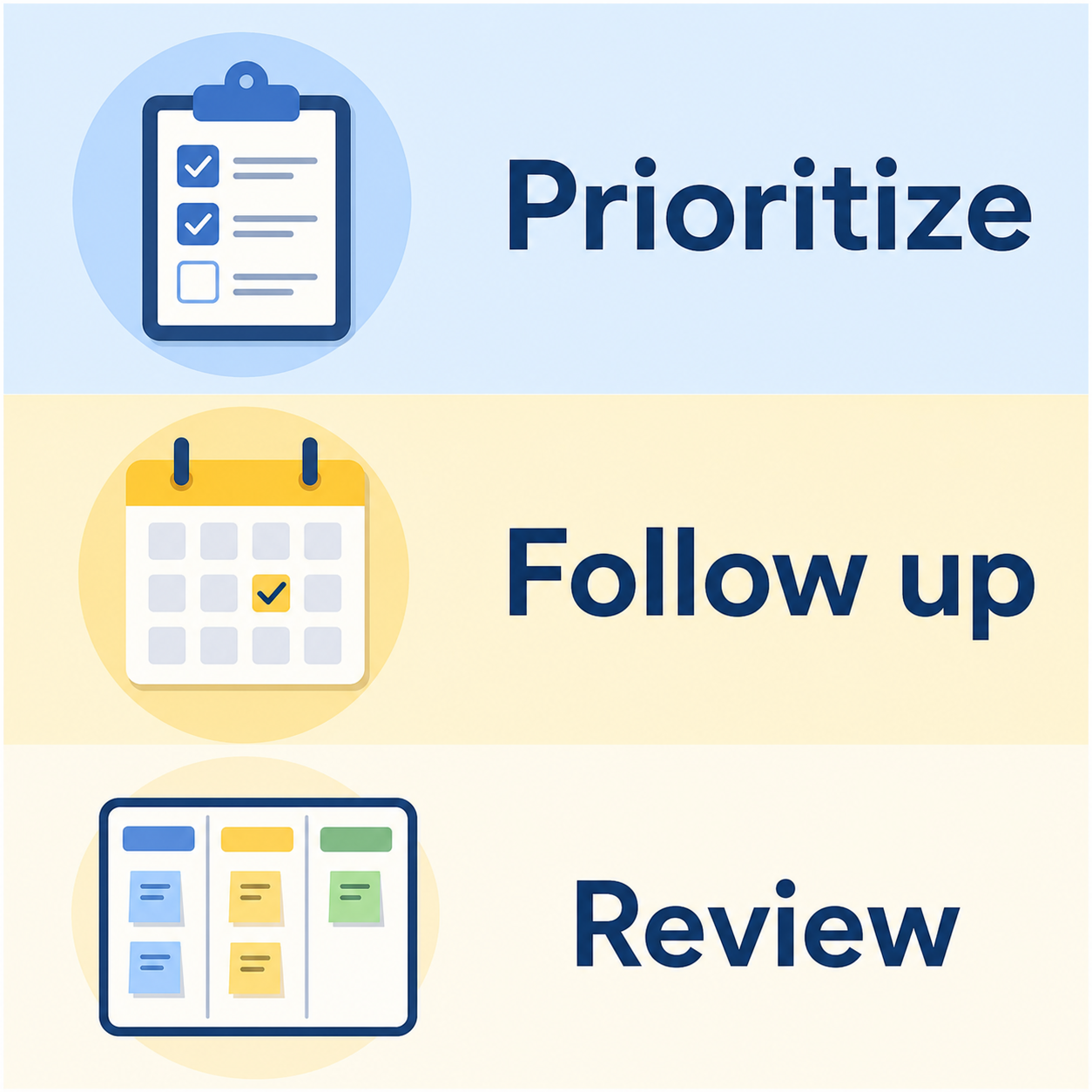Job Application Tracker and Weekly Search Planner three steps