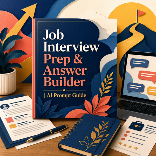 Job Interview Prep and Answer Builder AI Prompt Guide cover
