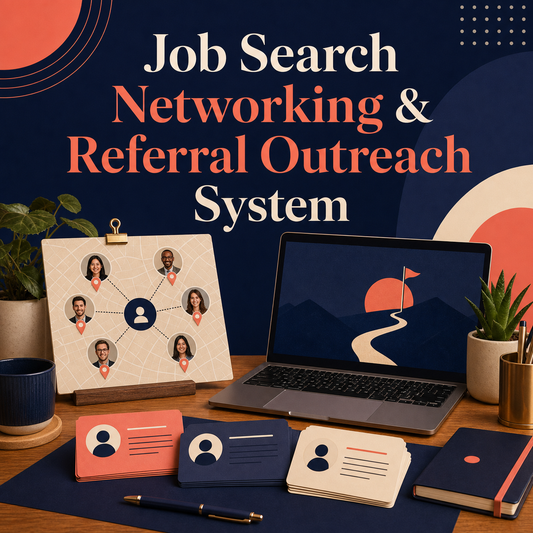 Job Search Networking and Referral Outreach System cover