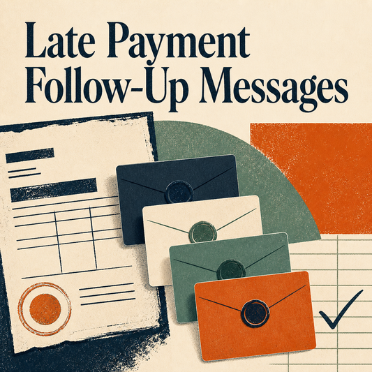 Late Payment Follow-Up Messages | Focused Prompt Pack cover