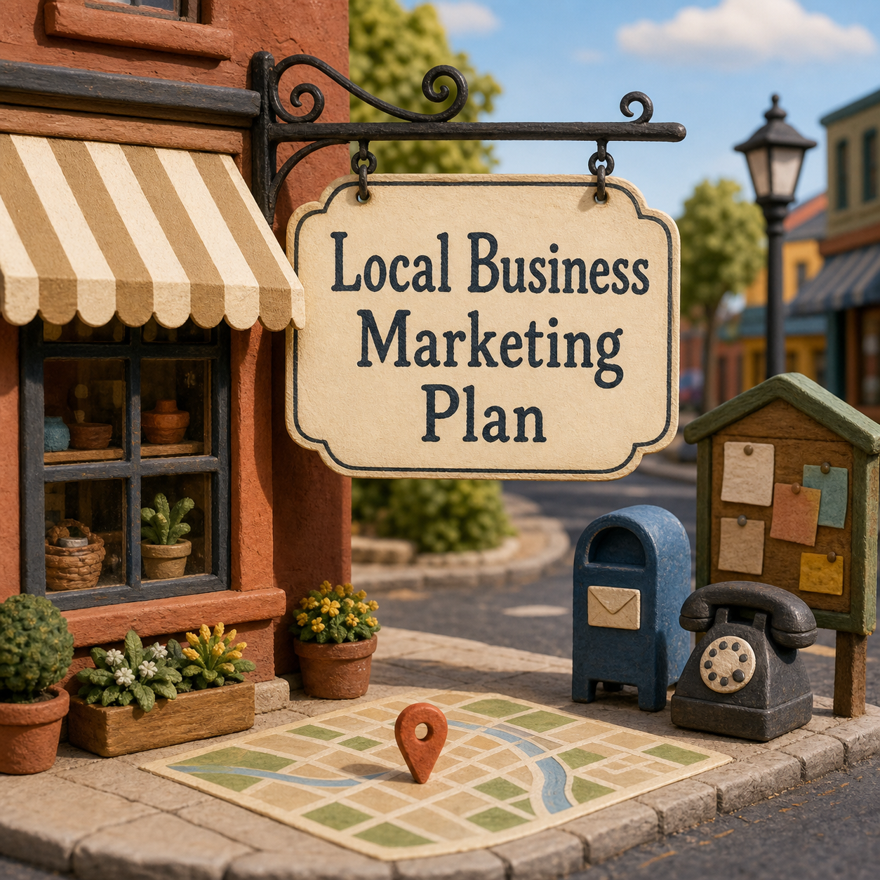 Local Business Marketing Plan | AI Workflow Toolkit cover for planning the project