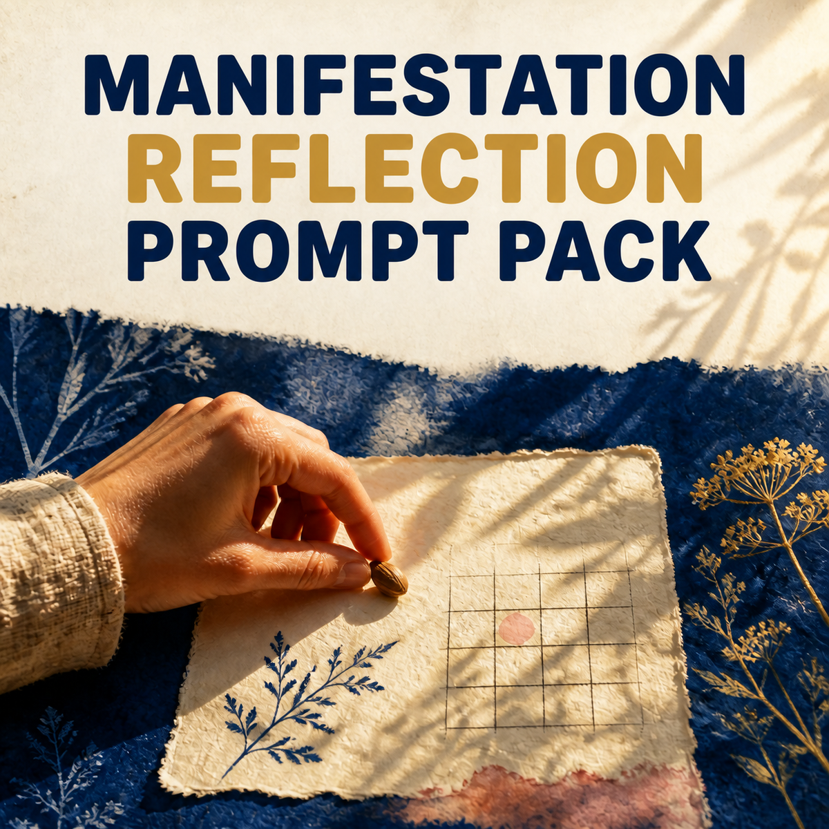 Manifestation Reflection Prompt Pack cover